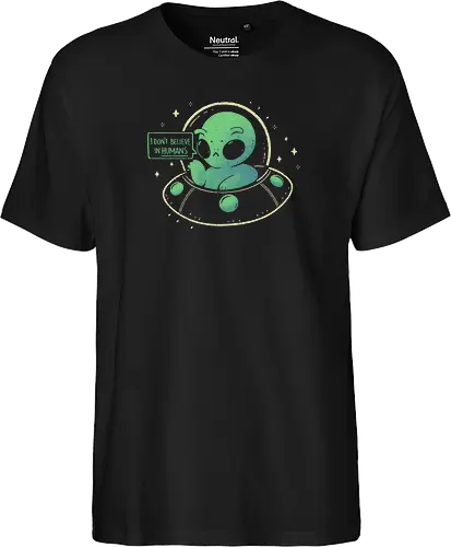 Aliens don't believe in Humans