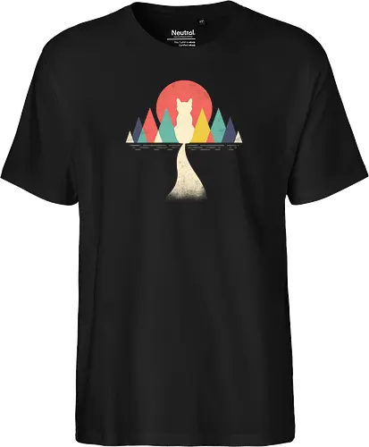 Abstract Catstract - abstrakt, cat, katze, art, kunst - Fairtrade T-Shirt