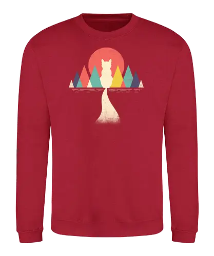 Abstract Catstract - abstrakt, cat, katze, art, kunst - Sweatshirt