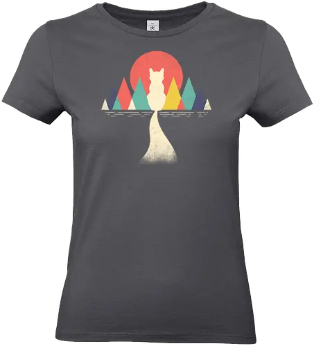 Abstract Catstract - abstrakt, cat, katze, art, kunst - Standard T-Shirt (Women)