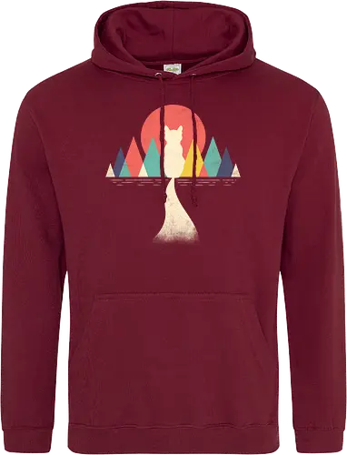 Abstract Catstract - abstrakt, cat, katze, art, kunst - Standard Hoodie