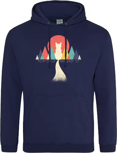 Abstract Catstract - abstrakt, cat, katze, art, kunst - Standard Hoodie