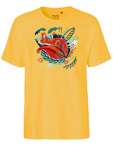 Eichhörnchen - eichhörnchen, squirrel, nature - Fairtrade T-Shirt