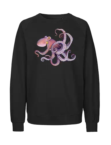Oktopus - octopus, oktopus, kraken - Fairtrade Sweatshirt