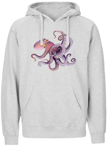 Oktopus - octopus, oktopus, kraken - Fairtrade Hoodie