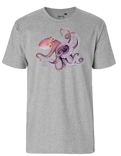 Oktopus - octopus, oktopus, kraken - Fairtrade T-Shirt