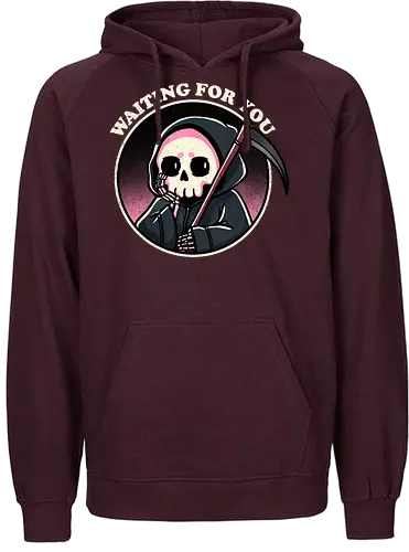 Waiting for you - Love, Death - Fairtrade Hoodie