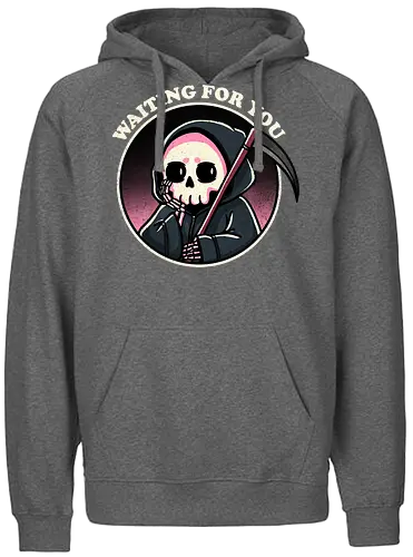 Waiting for you - Love, Death - Fairtrade Hoodie