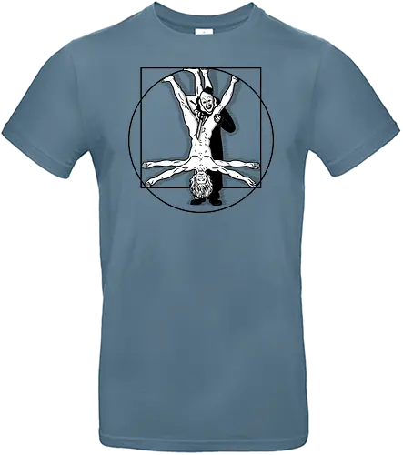 Vitruvian Victim! - vitruvian man, davinci, murder - Standard T-Shirt
