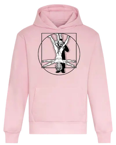 Vitruvian Victim! - vitruvian man, davinci, murder - Heavyweight Hoodie