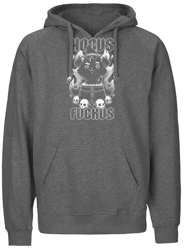 Hocus Pocus Witch Cat - Cat, Witch, Finger - Fairtrade Hoodie