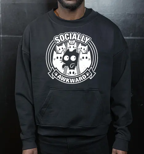 Socially Awkward Cat