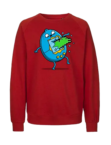 Screenburster! - 90s, tamagotchi, alien, burst - Fairtrade Sweatshirt