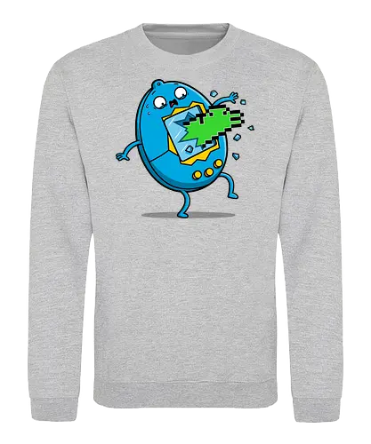 Screenburster! - 90s, tamagotchi, alien, burst - Sweatshirt
