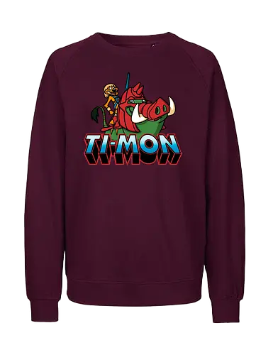 Ti Mon! - motu, lion, king, master, universe - Fairtrade Sweatshirt