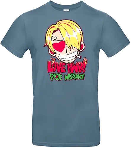 Love Power - piece, pirate, love, chef, anime, manga - Standard T-Shirt