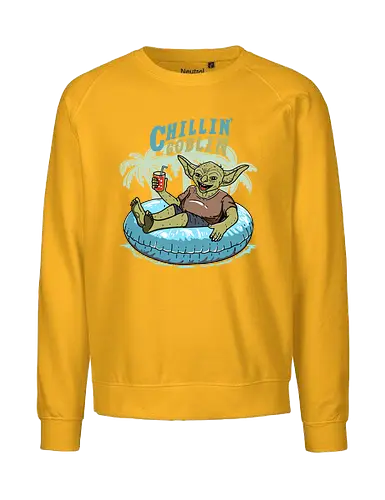 Chillin' Goblin - summer, urlaub, goblin, holiday - Fairtrade Sweatshirt