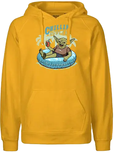 Chillin' Goblin - summer, urlaub, goblin, holiday - Fairtrade Hoodie