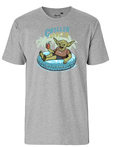 Chillin' Goblin - summer, urlaub, goblin, holiday - Fairtrade T-Shirt