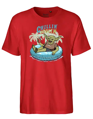 Chillin' Goblin - summer, urlaub, goblin, holiday - Fairtrade T-Shirt