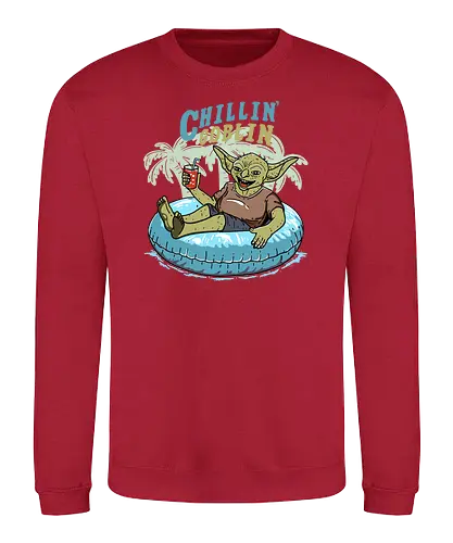 Chillin' Goblin - summer, urlaub, goblin, holiday - Sweatshirt
