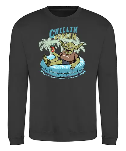 Chillin' Goblin - summer, urlaub, goblin, holiday - Sweatshirt
