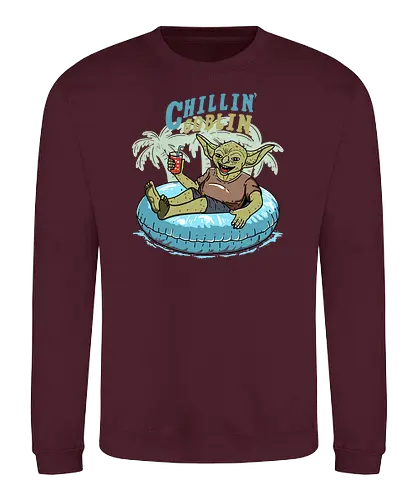Chillin' Goblin - summer, urlaub, goblin, holiday - Sweatshirt