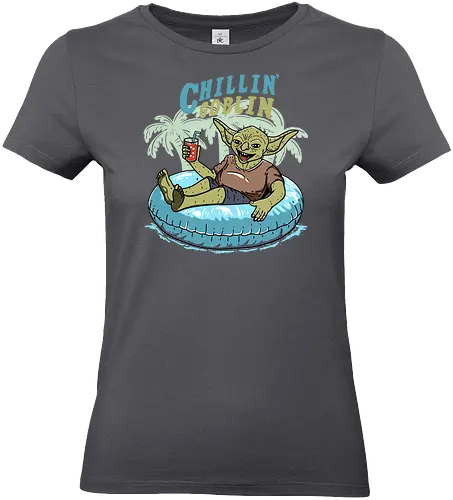 Chillin' Goblin - summer, urlaub, goblin, holiday - Standard T-Shirt (Women)