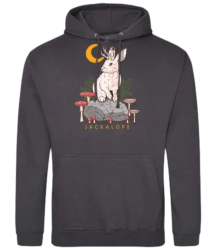 Jackalope - Fabelwesen, Hasenbock, Wolpertinger, Crture - Standard Hoodie