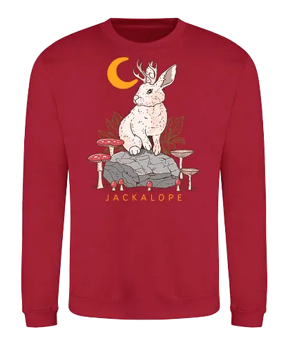 Jackalope - Fabelwesen, Hasenbock, Wolpertinger, Crture - Sweatshirt