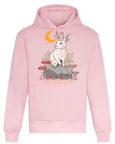 Jackalope - Fabelwesen, Hasenbock, Wolpertinger, Crture - Heavyweight Hoodie