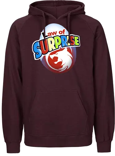 Law of Surprise - surprise, egg, überraschung, witcher, gaming - Fairtrade Hoodie