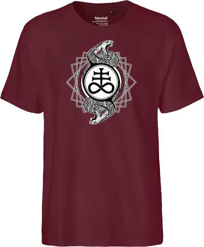 Leviathan cross with serpents