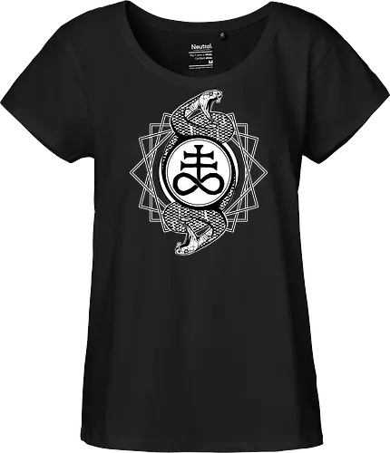 Leviathan cross with serpents