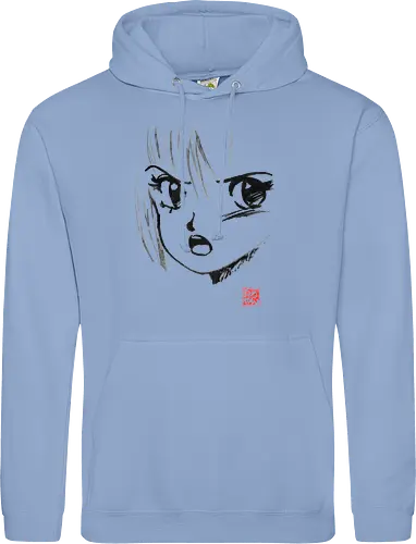 80's manga face