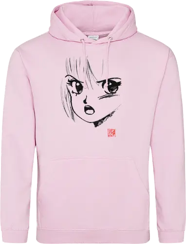 80's manga face