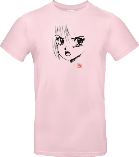 80's manga face