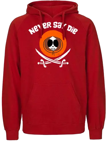 The Kennies! - never say die, kenny, pirate - Fairtrade Hoodie