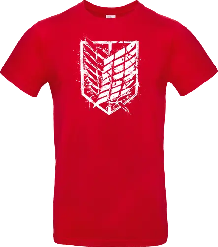 Exploration Battalion - attack, titan, anime, manga - Standard T-Shirt
