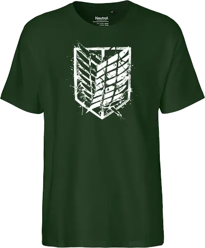 Exploration Battalion - attack, titan, anime, manga - Fairtrade T-Shirt