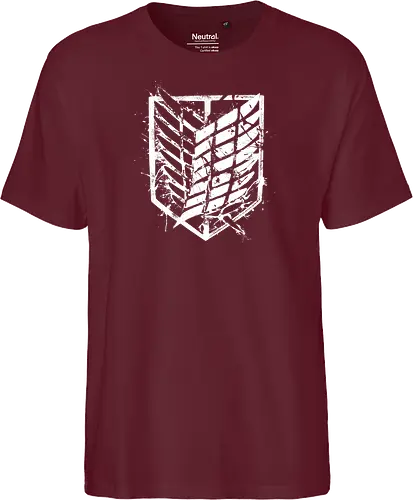 Exploration Battalion - attack, titan, anime, manga - Fairtrade T-Shirt