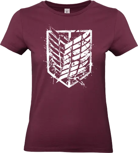 Exploration Battalion - attack, titan, anime, manga - Standard T-Shirt (Women)