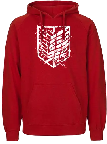 Exploration Battalion - attack, titan, anime, manga - Fairtrade Hoodie