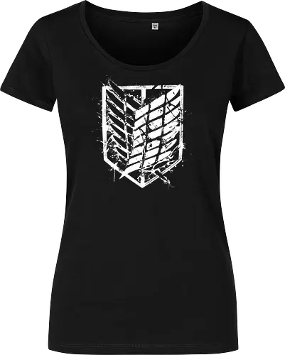 Exploration Battalion - attack, titan, anime, manga - Women T-Shirt
