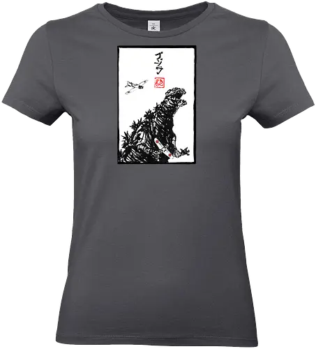 Kaiju Concept Blanc - Monster, Airplane - Standard T-Shirt (Women)