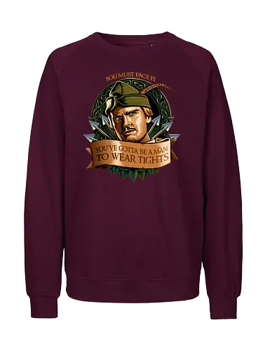 Robin - Robin Hood, Sherwood Forest, Movie - Fairtrade Sweatshirt