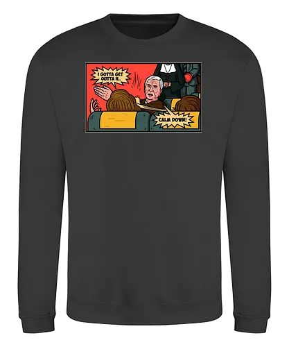 Airplane Slap! - airplane, flugzeug, verrückt, nielsen - Sweatshirt