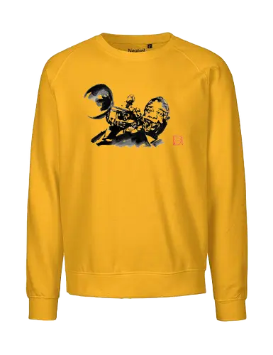 Louis Armstrong - Artist, Jazz, Satchmo - Fairtrade Sweatshirt