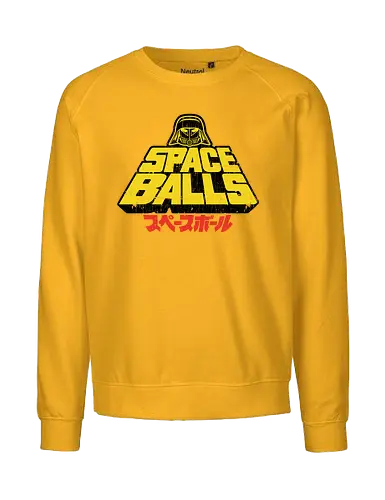 Plastisol Helmet - space, balls, space opera, comedy, scifi, helmchen - Fairtrade Sweatshirt