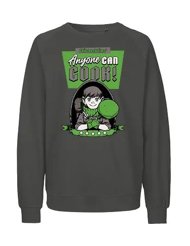 Dungeon Food Book - Half Foot - halbfuß, dungeon, meshi, delicious, anime, manga - Fairtrade Sweatshirt